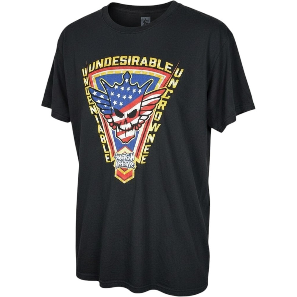 WWE T-Shirt Mens 2X Black Cody Rhodes American Nightmare Wrestling Graphic Tee